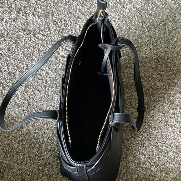 Nine West Black Shoulder Purse - Picture 9 of 14